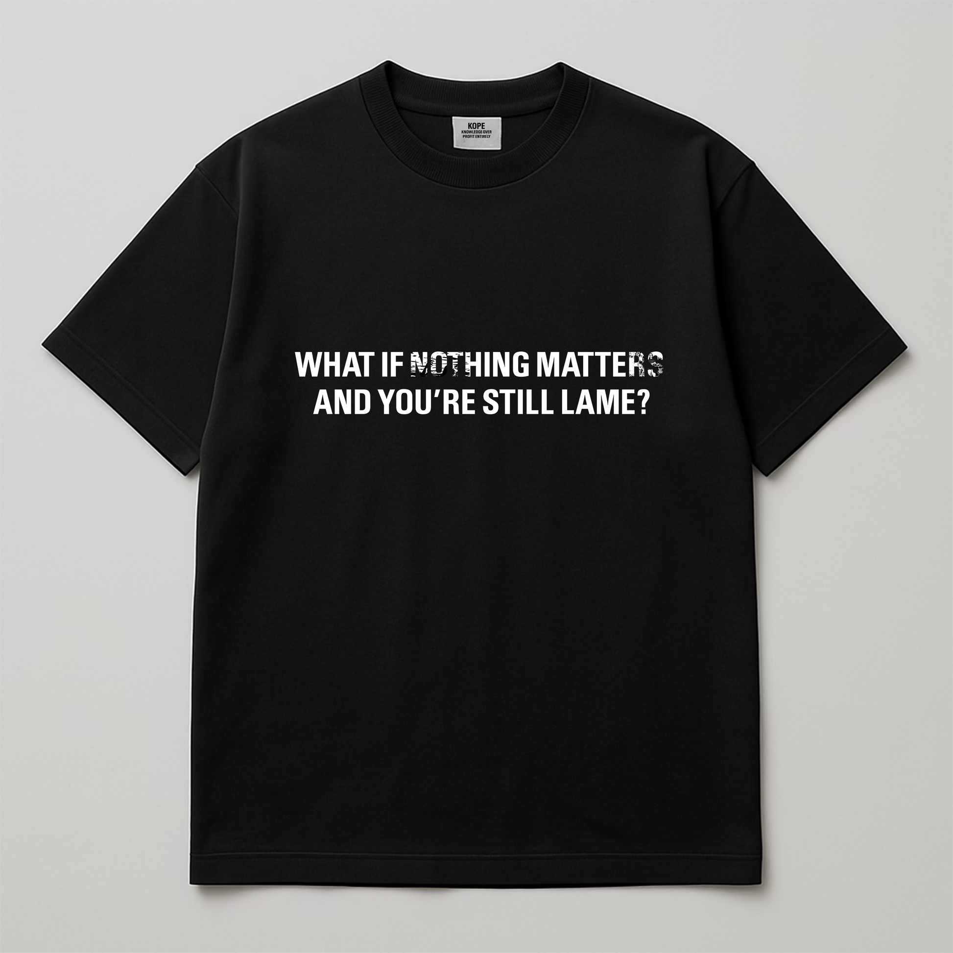 STILL LAME TEE